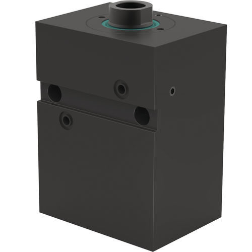 Hydraulic cylinder - BDE F4 - QUIRI - piston / double-acting / block