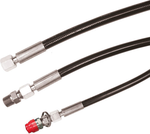 Hydraulic hose - QUIRI - elastomer / steel / polyurethane