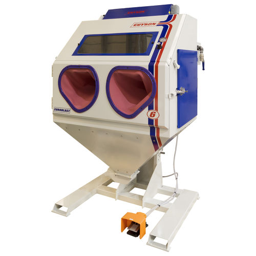 Adjustable-height blast cabinet - Euroblast Select - GUYSON - pressure / manual / for medical applications