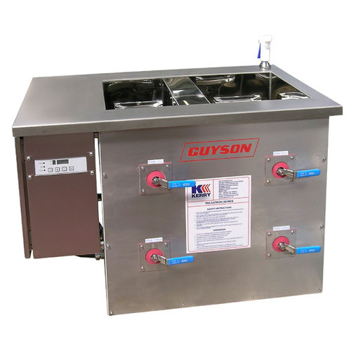 Ultrasonic cleaner with timer - UCR series - GUYSON - stainless steel / industrial / automotive
