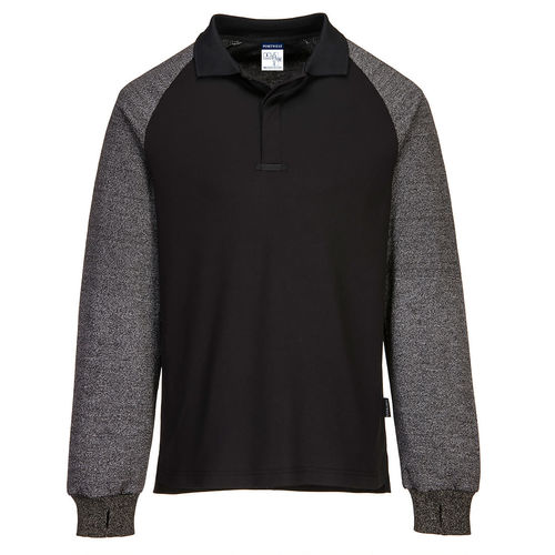 Anti-cut polo - CR15 series - Portwest Clothing Ltd - work / polyester / cotton