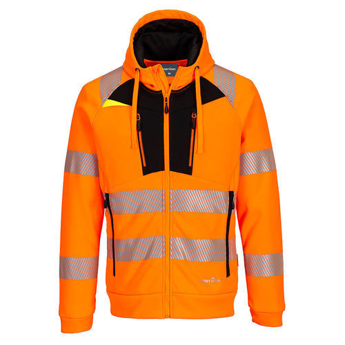 High-visibility jacket - DX484 series - Portwest Clothing Ltd - work / UV resistant / in polyester mesh