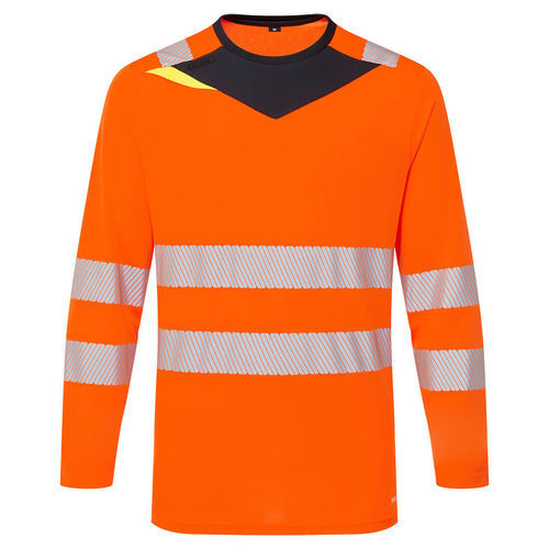 High-visibility T-shirt - DX416 series - Portwest Clothing Ltd - work / UV resistant / cooling