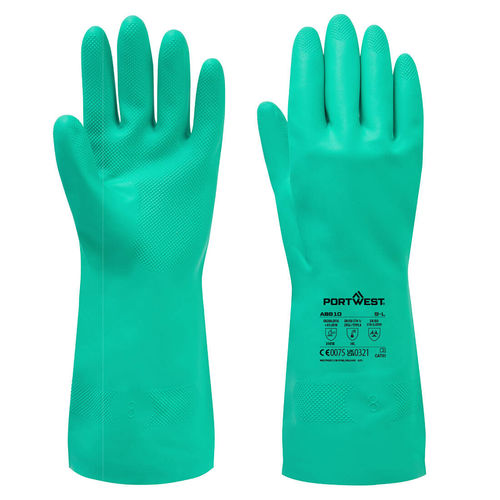 Protection gloves for the food industry - AB810 series - Portwest Clothing Ltd - chemical protection / cotton / nitrile