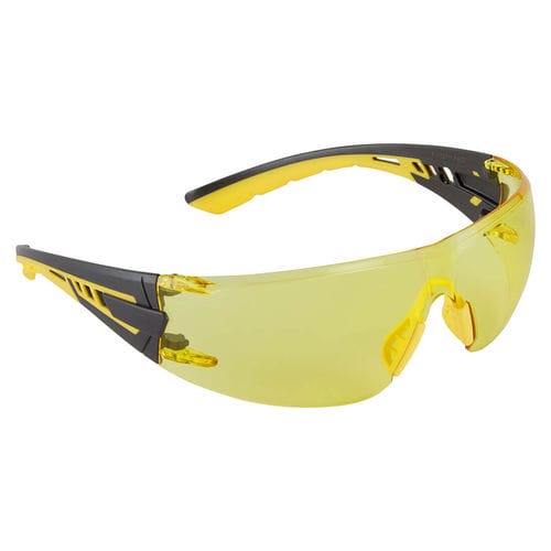 UV safety glasses - PS27  - Portwest Clothing Ltd - polycarbonate / TPE / with anti-scratch coating