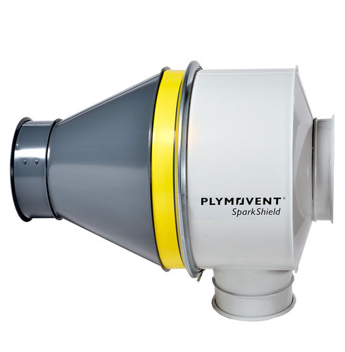 Cyclone spark arrester - SparkShield-250 - PLYMOVENT