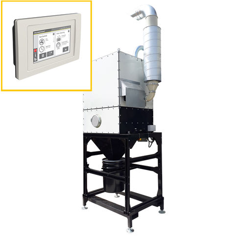 Stationary fume extractor - MDB-2 ControlPro - PLYMOVENT - welding / cartridge / automatic