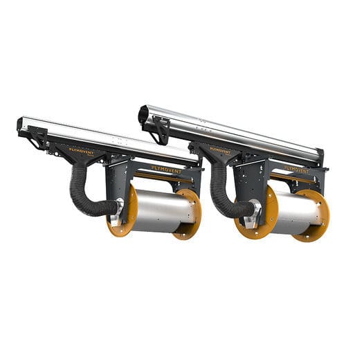 Hose reel - HRR - PLYMOVENT - manual / exhaust extraction hose / fixed