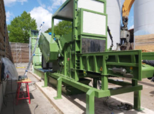 固定木材削片机