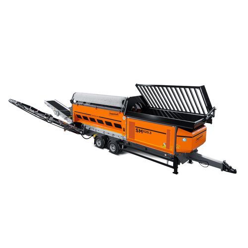 Dry screening screener - SM 620.3 - Doppstadt - for recycling / drum / for bulk materials