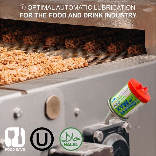Single-point lubricator - GREASEMAX&reg; - GREASEMAX® Sohm Schmierstofftechnik e.K. - for food processing line / automatic