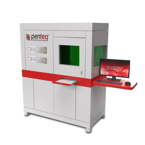 Fiber laser marking machine - penteq - air-cooled / computer-controlled / milling