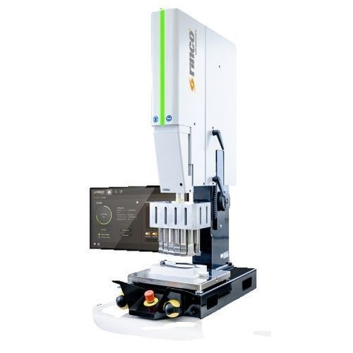 Ultrasonic welding machine - Electrical Motion2-20 - RINCO ULTRASONICS AG - servo-driven / textile / for plastics
