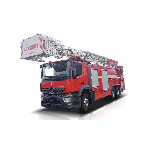 Truck-mounted fire-fighting platform - ZLF53 series - Zoomlion Heavy Industry Science & Technology Co., - firefighter