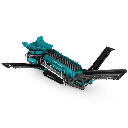 Mining screening unit - WARRIOR 2400 - Powerscreen - construction / mobile / for bulk materials