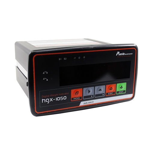 LCD display weight indicator - HGX-1050 - Puls Electronic - panel-mount / rugged / vibration-resistant