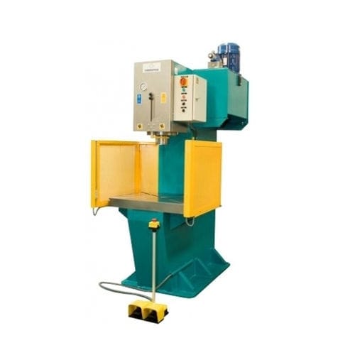 Hydraulic press - PCC-100 - Mécamaq - punching / C-frame / vertical
