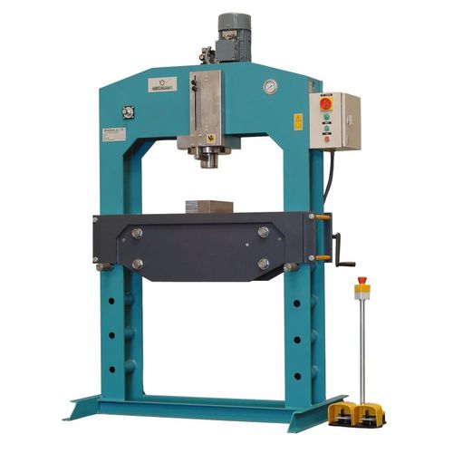 Manual press - DE-80 - Mécamaq - hydraulic / motorized / forming