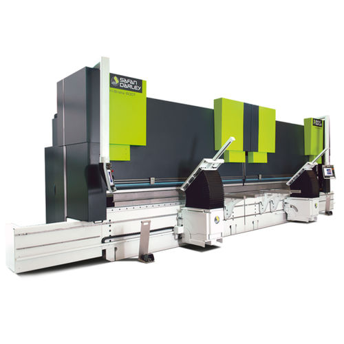 Hydraulic press brake - H-Brake series - SAFAN DARLEY - CNC / tandem