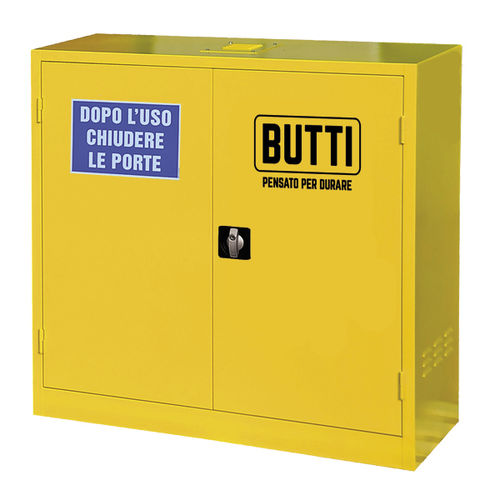 Security cabinet - 98RARMI2 - BUTTI - floor-mounted / hinged door / shelf
