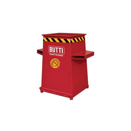 Industrial container - 637A - BUTTI - scrap dumping / for forklift trucks / metal