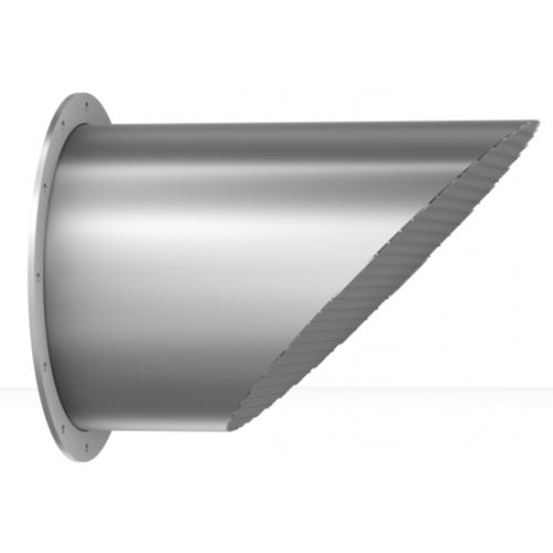 Exhaust gas pipe 1450 Fr. Jacob Söhne GmbH & Co. KG stainless