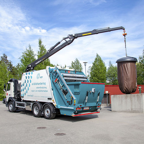 Truck-mounted crane - 12 CITY series  - Kesla Oyj - boom / lifting / with stability control