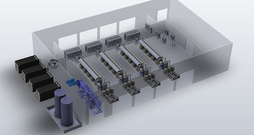 Water treatment electrolysis unit - Multi MW - Elogen - electrochlorination