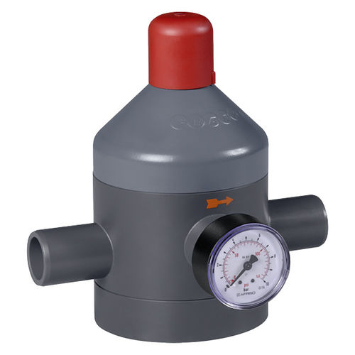 Water pressure regulator and reducer - N082 - GEMÜ Gebrüder Müller Apparatebau GmbH & Co. KG - diaphragm / spring / differential