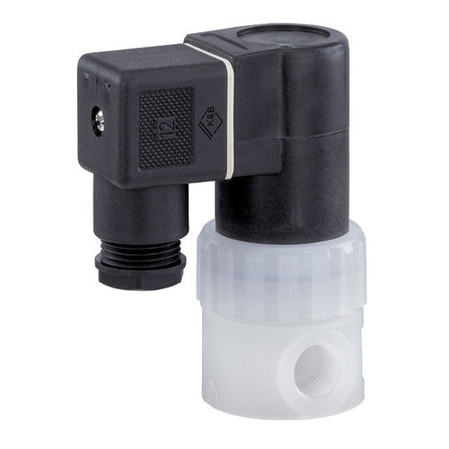 Electrically-operated solenoid valve - 52 - GEMÜ Gebrüder Müller Apparatebau GmbH & Co. KG - direct-operated / 2-way / for gas
