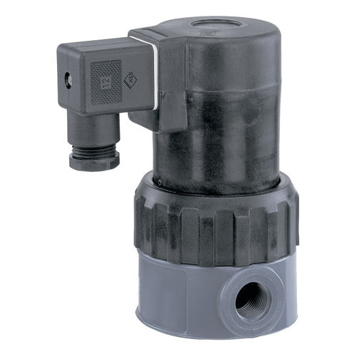 Electrically-operated solenoid valve - 202 - GEMÜ Gebrüder Müller Apparatebau GmbH & Co. KG - direct-operated / 2-way / normally closed