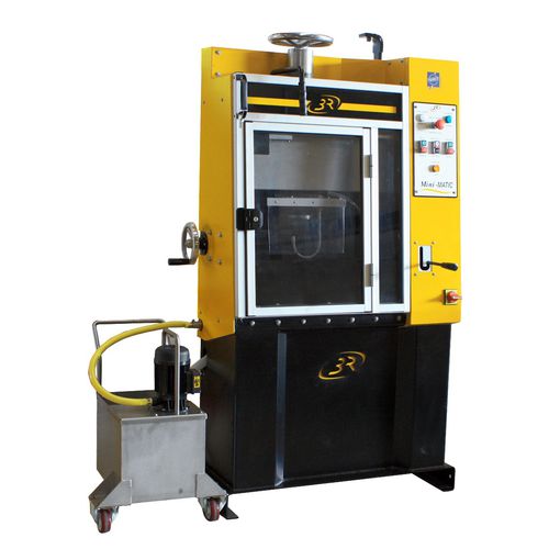 Concrete specimens grinding machine - MINI MATIC - 3R RECHERCHES & REALISATIONS REMY - CNC / semi-automatic