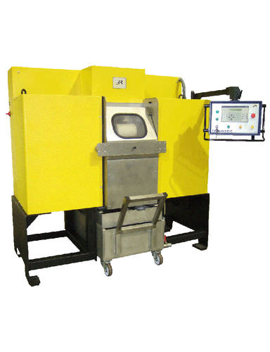 Vertical disc grinding machine - TWIN MATIC - 3R RECHERCHES & REALISATIONS REMY - concrete specimens / CNC / double-disc