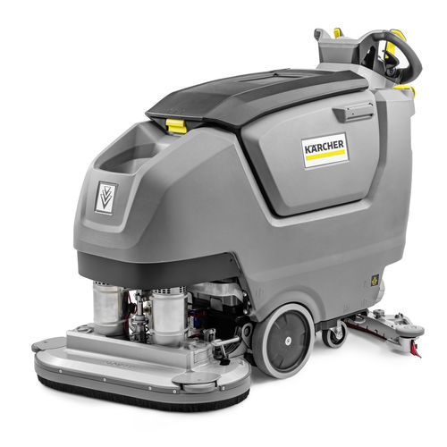 Walk-behind scrubber-dryer - B 80 W Bp - KÄRCHER - electric / battery-powered / industrial