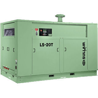 Rotary compressor - LS-20T - SULLAIR - air / electrically-powered / stationary