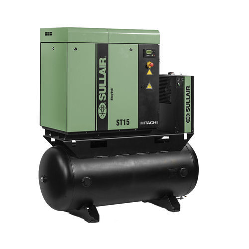 Rotary compressor - ShopTek ST - SULLAIR - air / electrically-powered / stationary