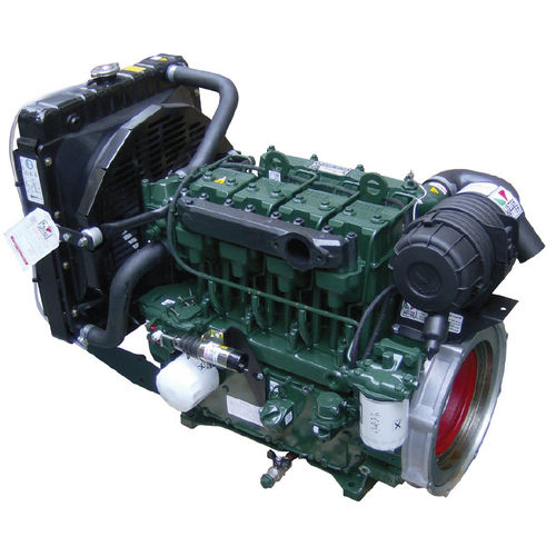 Diesel engine LPWX4 series LISTER PETTER 4cylinder / direct