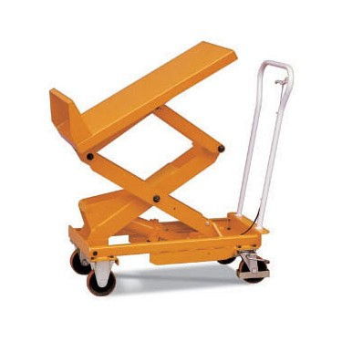 Double-scissor lift table - MSA105 series - DISSET ODISEO, S.L. - hydraulic / manual / pedal-operated