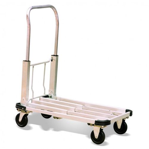 Transport cart - MSA246 series - DISSET ODISEO, S.L. - aluminum / platform / for storage containers
