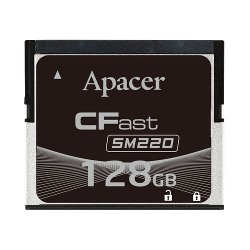 Flash memory card - SM220-CFast - Apacer Technology B.V. - CompactFlash / 8 GB / 32 GB