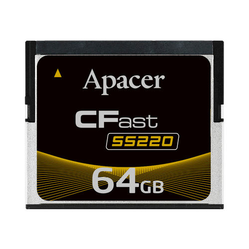 Flash memory card - SS220-CFast - Apacer Technology B.V. - CompactFlash / 8 GB / 32 GB