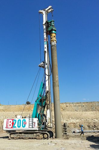Geotechnical drilling rig - B200 XP-2 - CASAGRANDE - Foundation Division - multifunction / piling / diaphragm wall