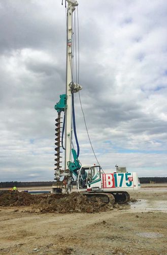 Continuous flight auger (CFA) drilling rig - B175 XP-2  - CASAGRANDE - Foundation Division - geotechnical / piling / crawler