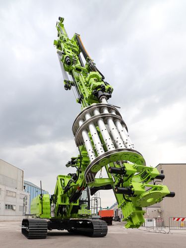 Horizontal drilling rig - HBR 710 - HÜTTE Bohrtechnik - rotary / hydraulic / diesel engine