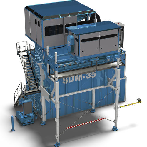 Activated sludge sewage treatment plant - MUD LINE  - SOILMEC S.P.A.