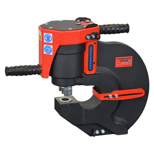 Manual punching unit - PRO 110 HP - Promotech - hydraulic / sheet metal / portable