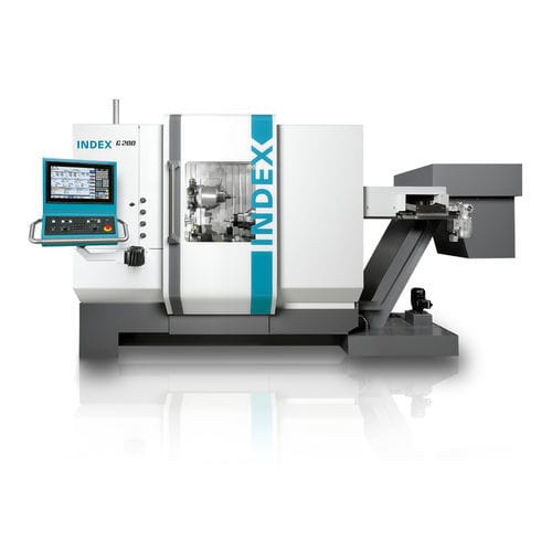 CNC turning-milling center - G200.2 - INDEX Drehmaschinen - horizontal / 3-axis / compact