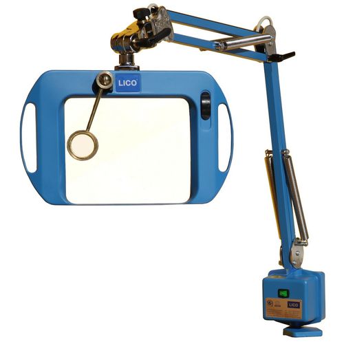 Lamp - BIG EYE 2 - LICO Electronics Gmbh - LED / for workstations / swing-arm