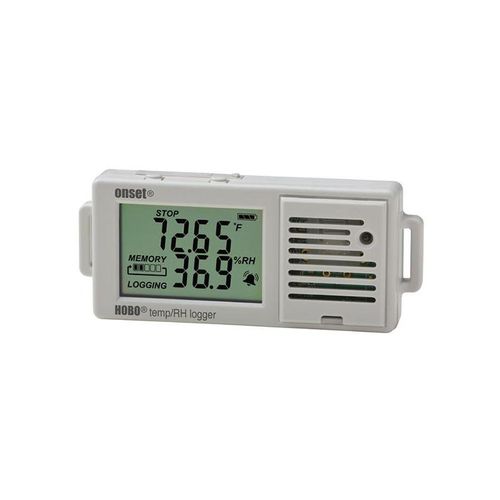 Temperature data logger - HOBO UX100-003 - ONSET - relative humidity / USB / with LCD display