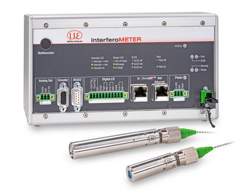 Distance measurement interferometer - interferoMETER 5400-DS - MICRO-EPSILON - optical / compact / white light